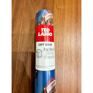 TED LASSO Gift Wrap Roll NEW Roll of Christmas Wrapping Paper 70 sq ft I Believe